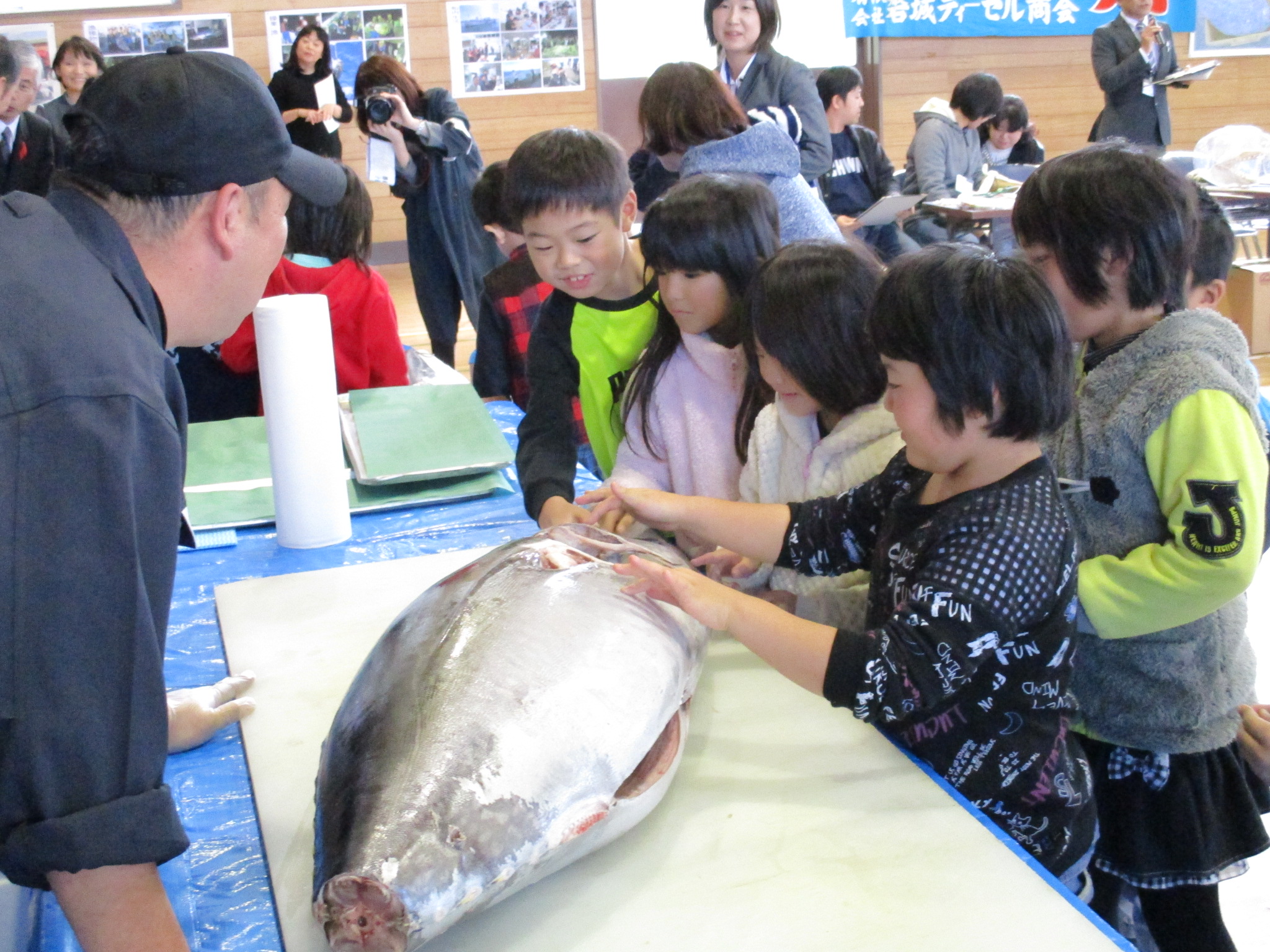 『いただきます。ふくしまさん』事業」教育長視察の画像1