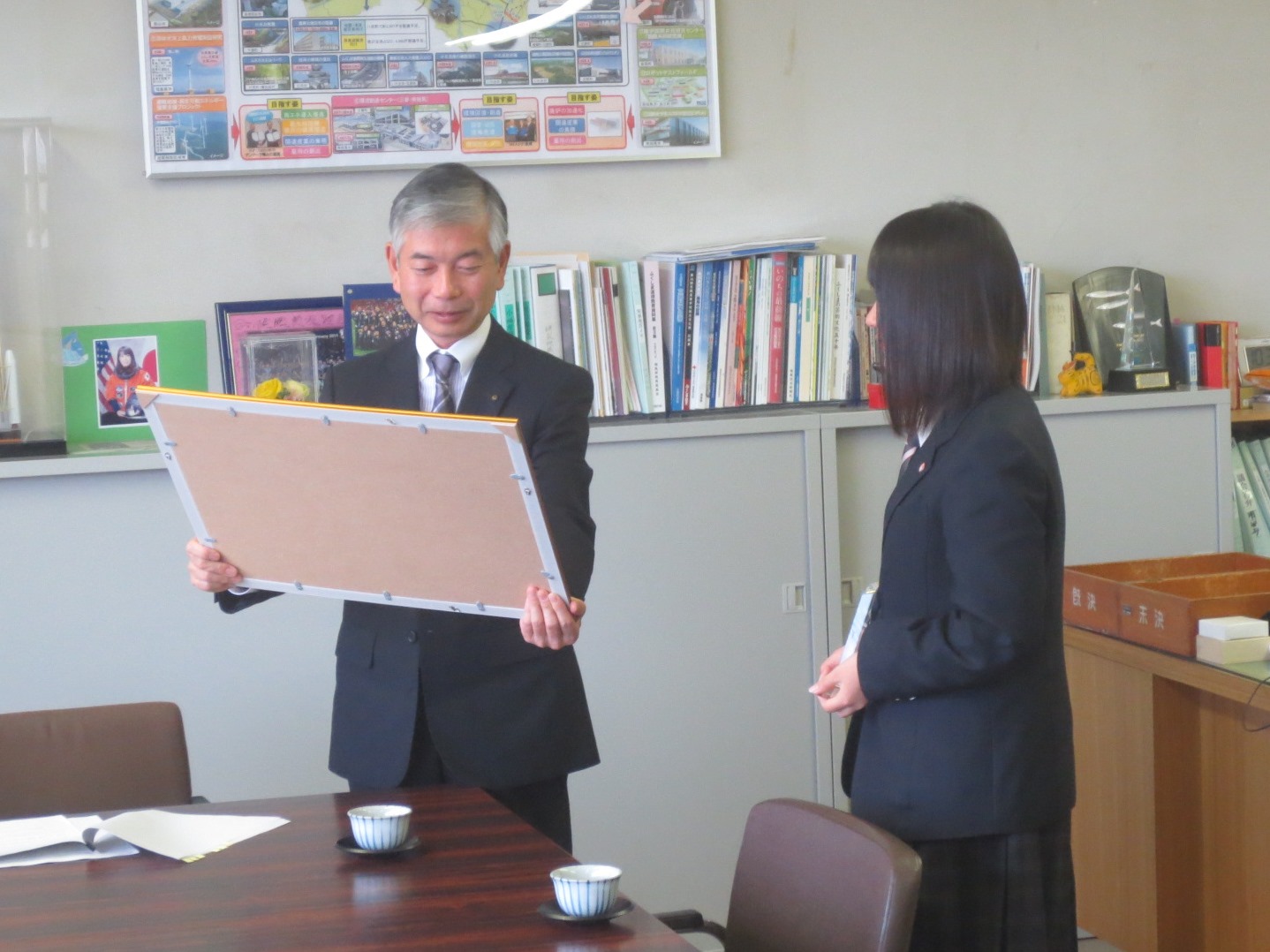 「平成28年度　高校生の作文コンクール　国土交通大臣賞」受賞報告の画像2