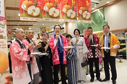 県産梨店頭プロモーション