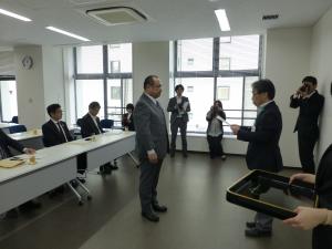 認証書交付