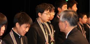 合同表彰式の写真