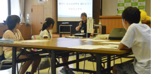 パラリンピアンの講話の写真２