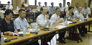 意見発表の写真２