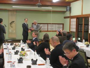 知事主催歓迎夕食会