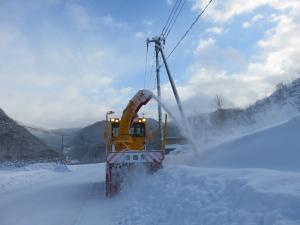 除雪ロータリ