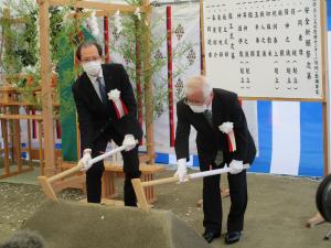 福島県立こころの医療センター（仮称）整備事業安全祈願祭・起工式