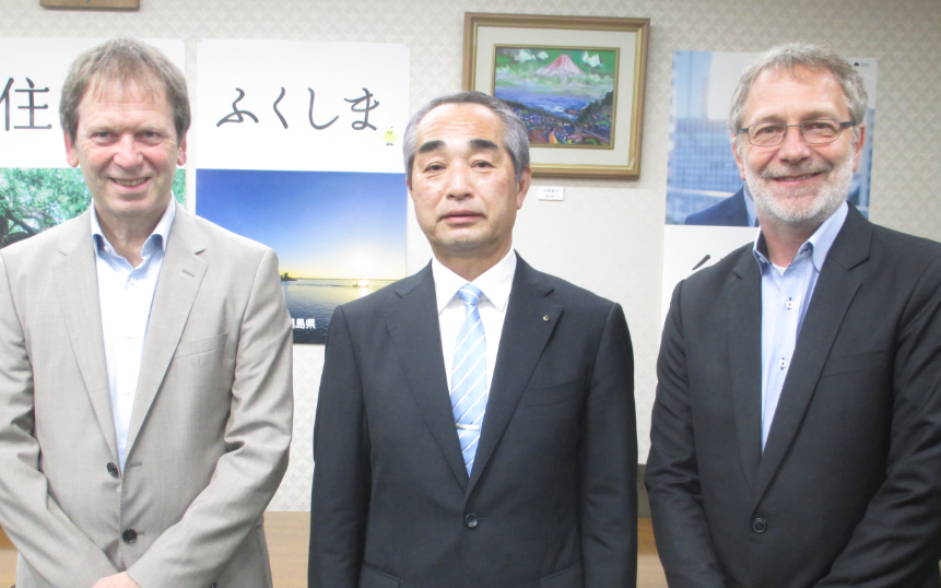 へニング代表による畠副知事表敬訪問