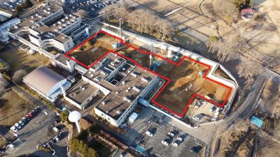 南側からの俯瞰