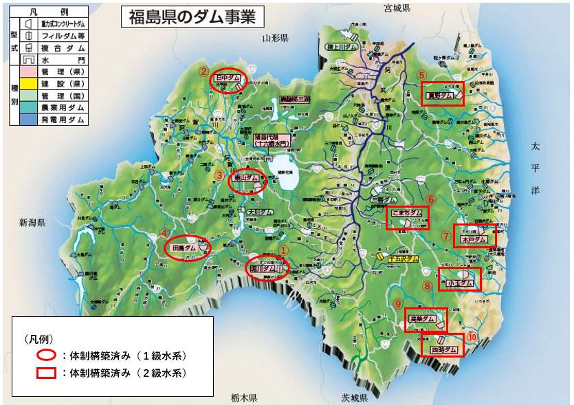 福島県のダム事業