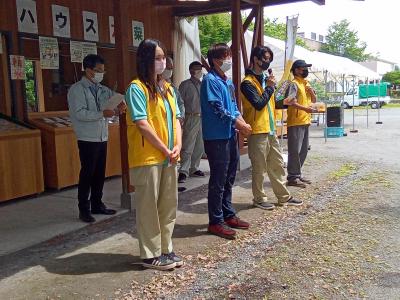 各学科代表あいさつ