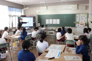 授業風景(長倉小学校)