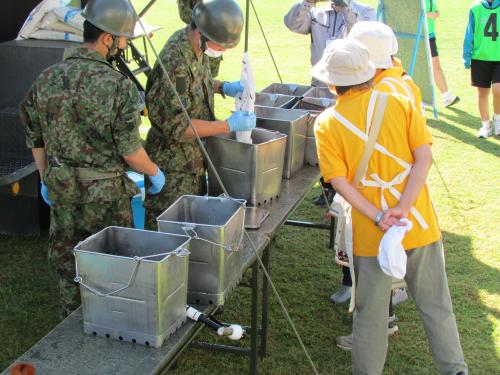 炊き出し訓練