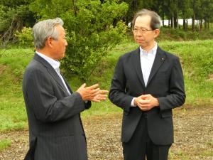 知事大玉村訪問