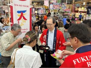 内堀知事プロモーションの様子