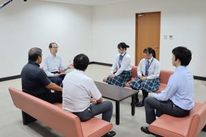 ふたば未来学園高等学校レスリング出場結果報告写真２