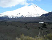 火山灰の平原