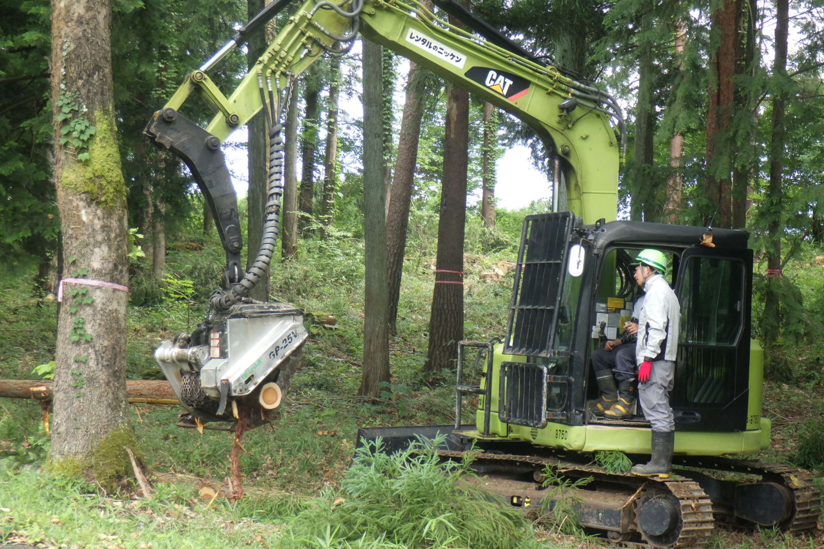 高性能林業機械