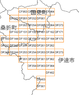 指定道路図（伊達市）