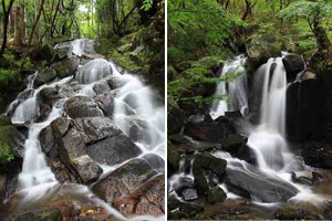 不動滝・雷滝