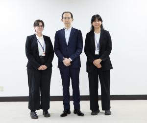 国際交流員（カナダ）および経済交流員（ドイツ）着任挨拶写真2