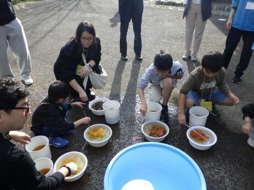 ダリア染め体験すずぎ