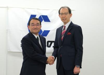 知事と社長