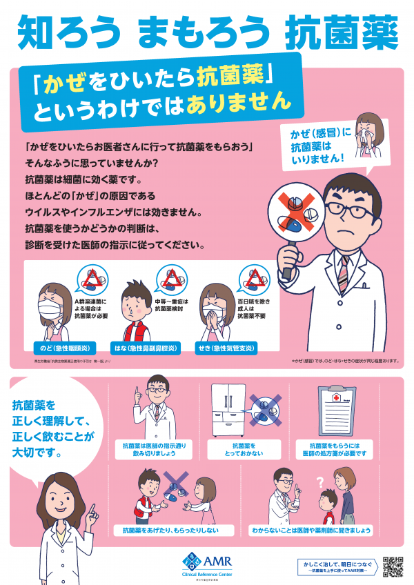 「知ろう まもろう 抗菌薬」