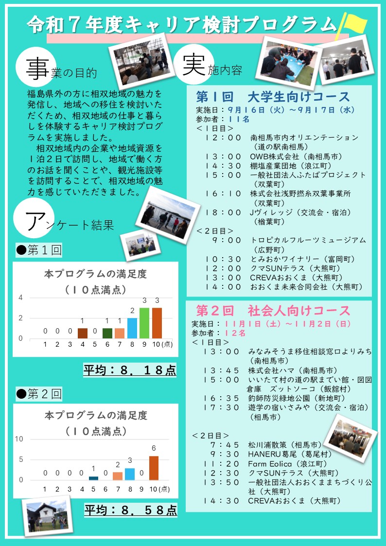 キャリア検討プログラム