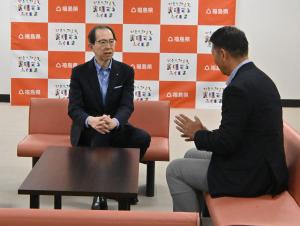 懇談