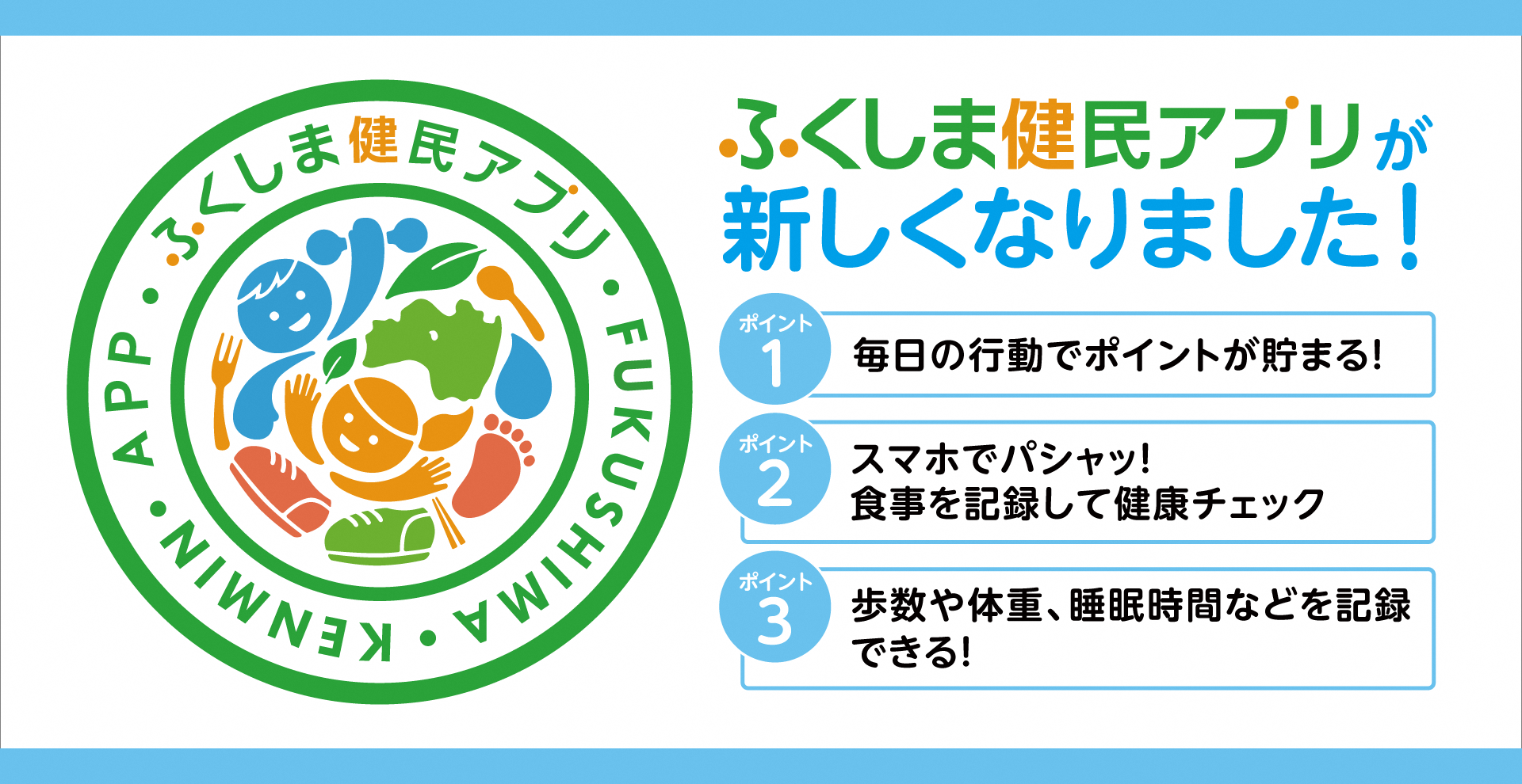 ふくしま健民アプリ