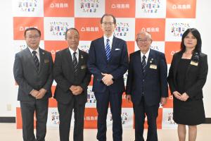 ライオンズクラブ国際協会３３２－Ｄ地区ガバナー表敬訪問写真2