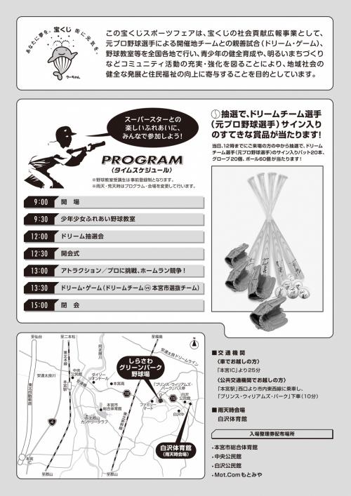 チラシ裏