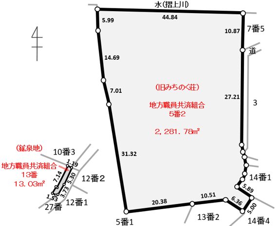 対象物件の明細図です。