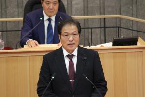 一般質問（石井信夫議員）の写真