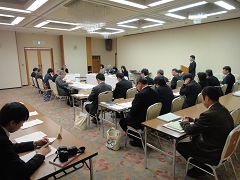 平成２４年度第３回森林の未来を考える懇談会開催状況