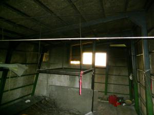 会津朝日岳避難小屋の内部写真2