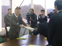 調査報告書受理（東京電力(株)）