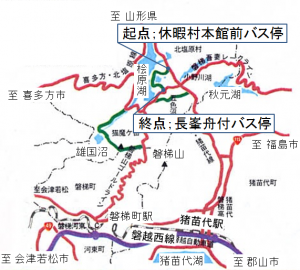 コース23のアクセス図