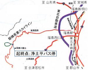 コース22のアクセス図