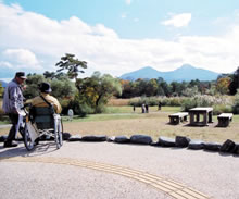 裏磐梯レンゲ沼自然公園の探勝路