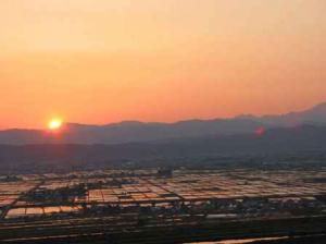 夕暮れの恋人坂