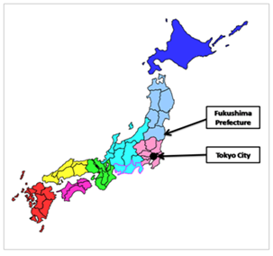 Fukushima Location