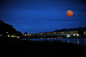 満月の夜のう福島