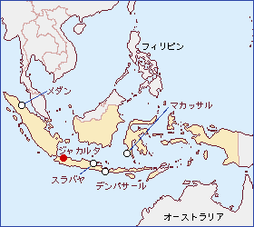 インドネシア地図