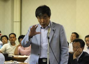 全員協議会質問（古市三久議員）