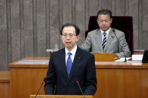 定例会閉会の知事あいさつ