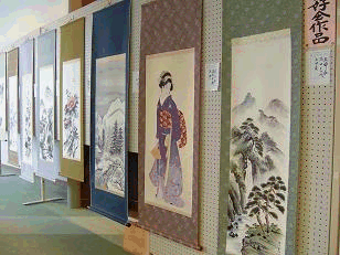 田島水墨画愛好会作品展