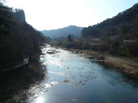 奥久慈川の清流