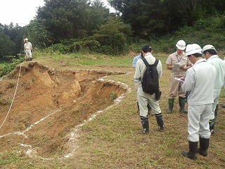 小高区の災害査定写真